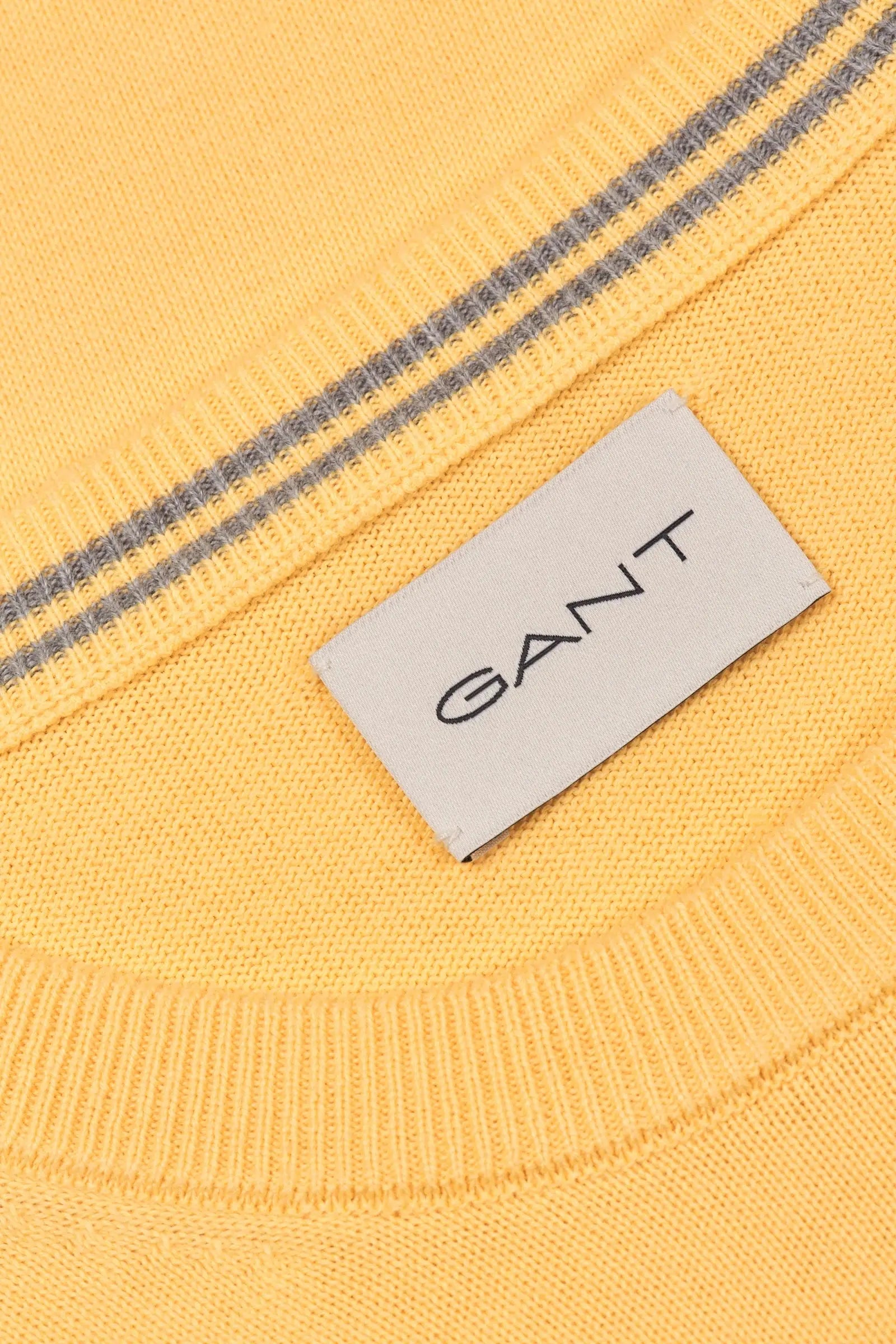 Πουλόβερ Βαμβακερό Με Λαιμόκοψη GANT