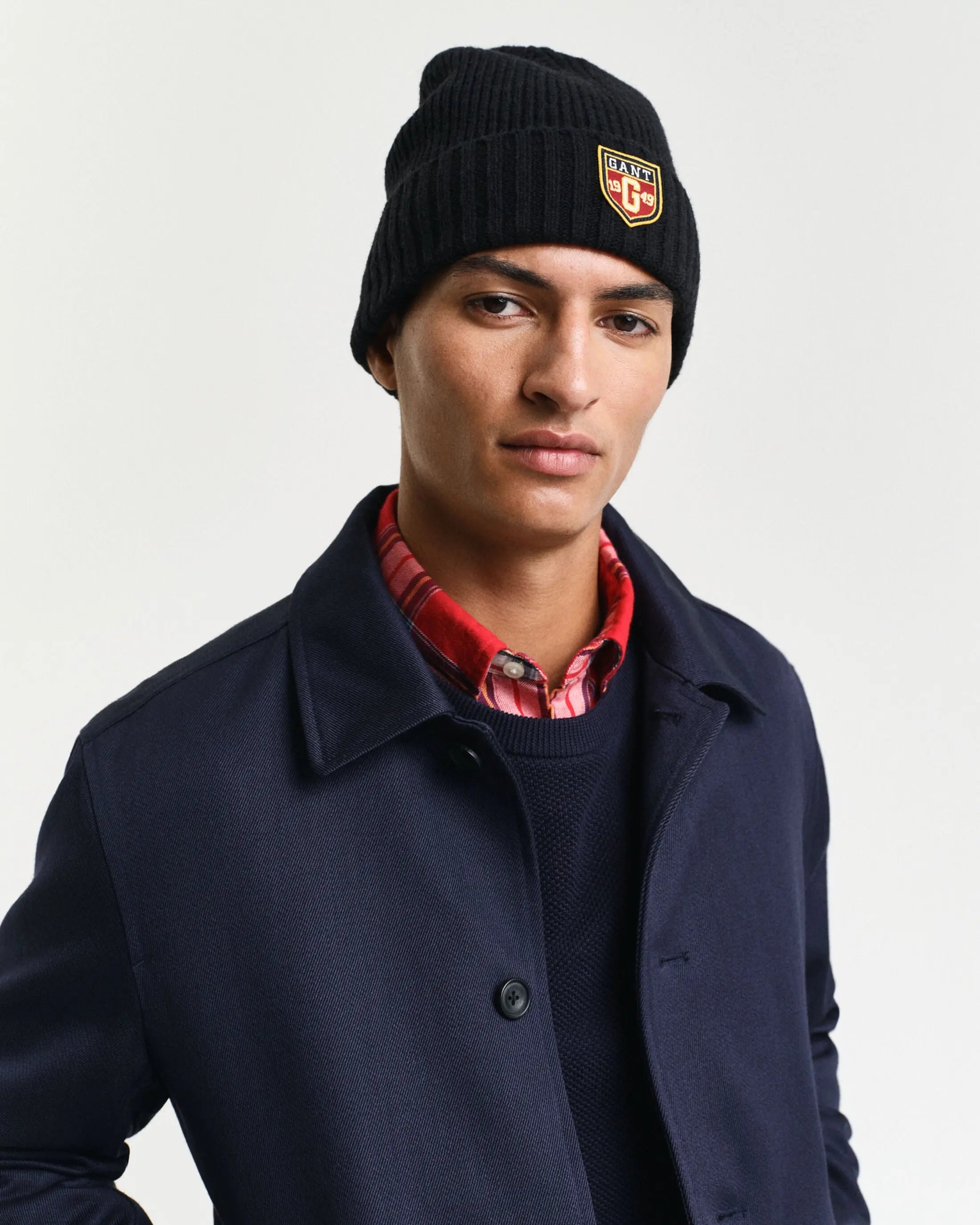 Μάλλινος  Σκούφος Με Έμβλημα GANT