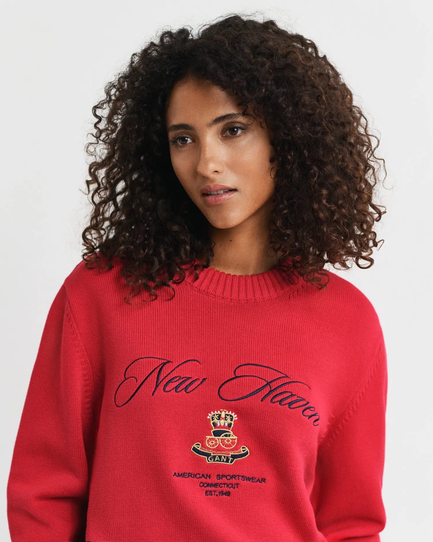 Graphic Πουλόβερ Με Στρογγυλή Λαιμόκοψη GANT