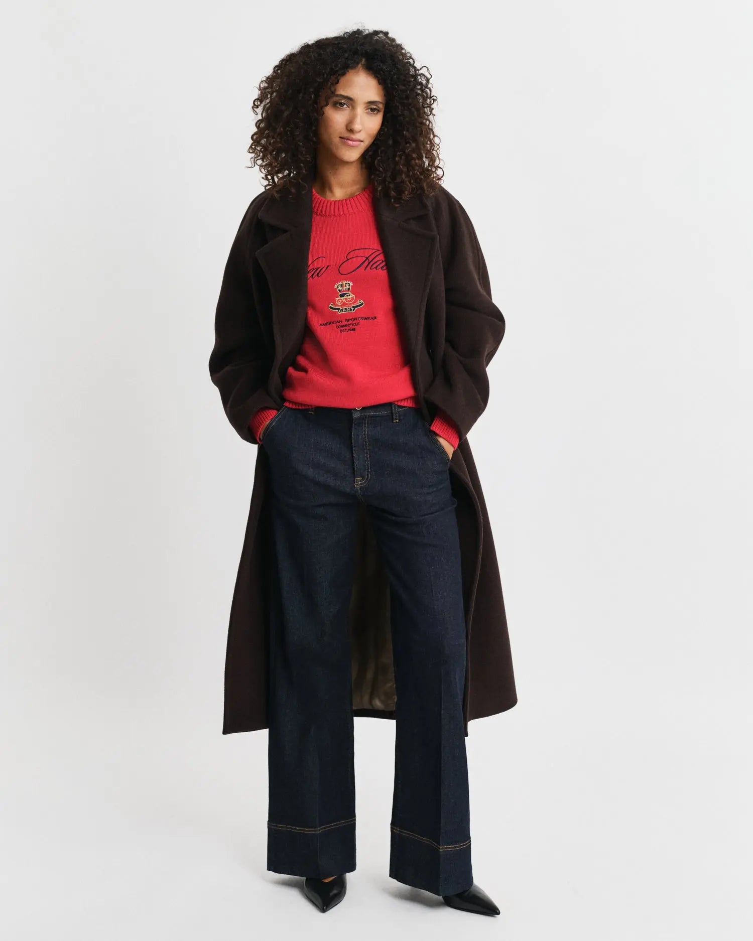 Graphic Πουλόβερ Με Στρογγυλή Λαιμόκοψη GANT