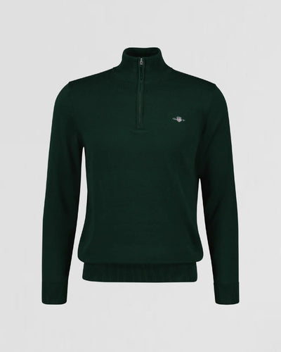 Πουλόβερ Βαμβακερό Με Half-Zip GANT