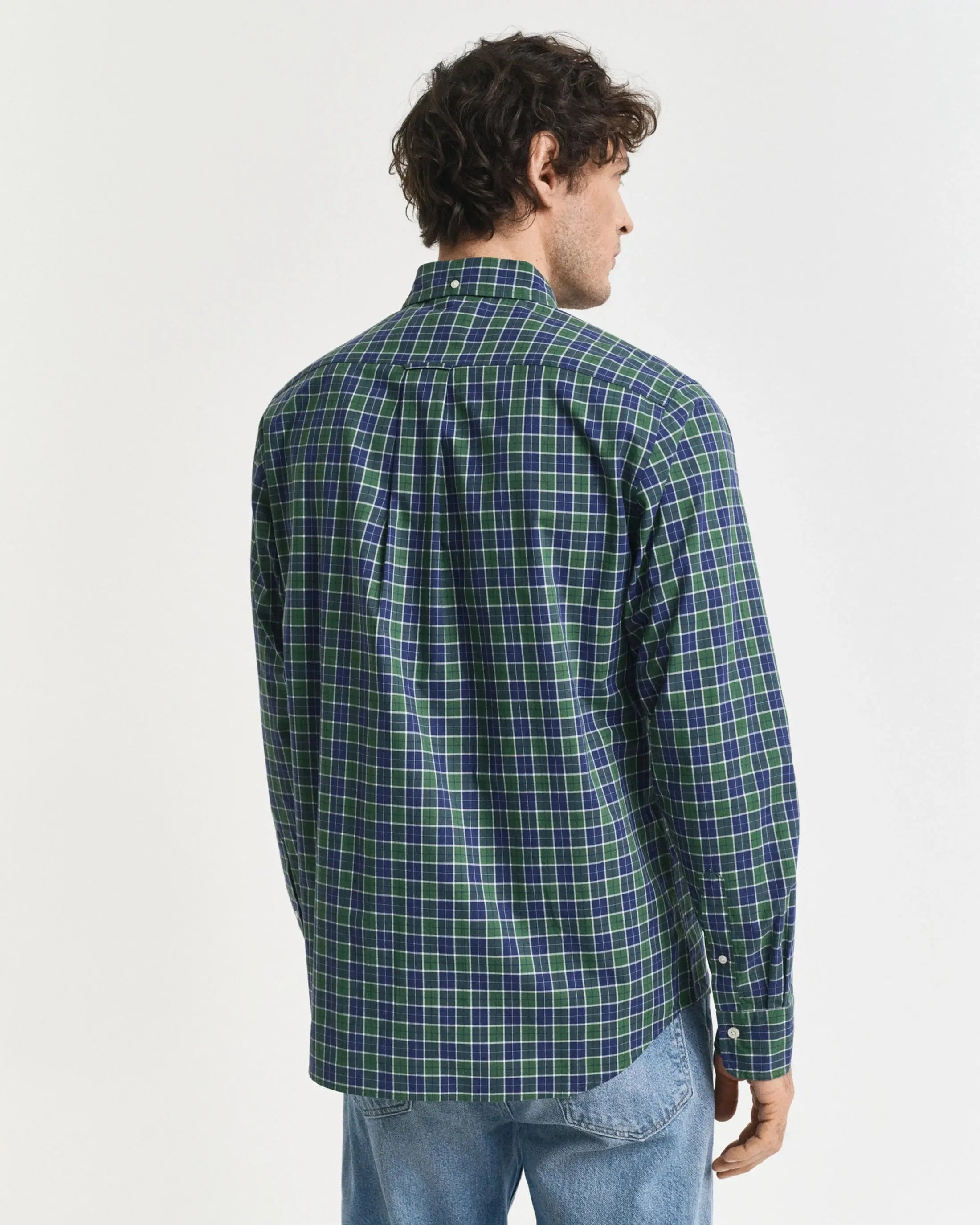 Καρό Πουκάμισο απο Ποπλίνα σε Κανονική Γραμμή GANT