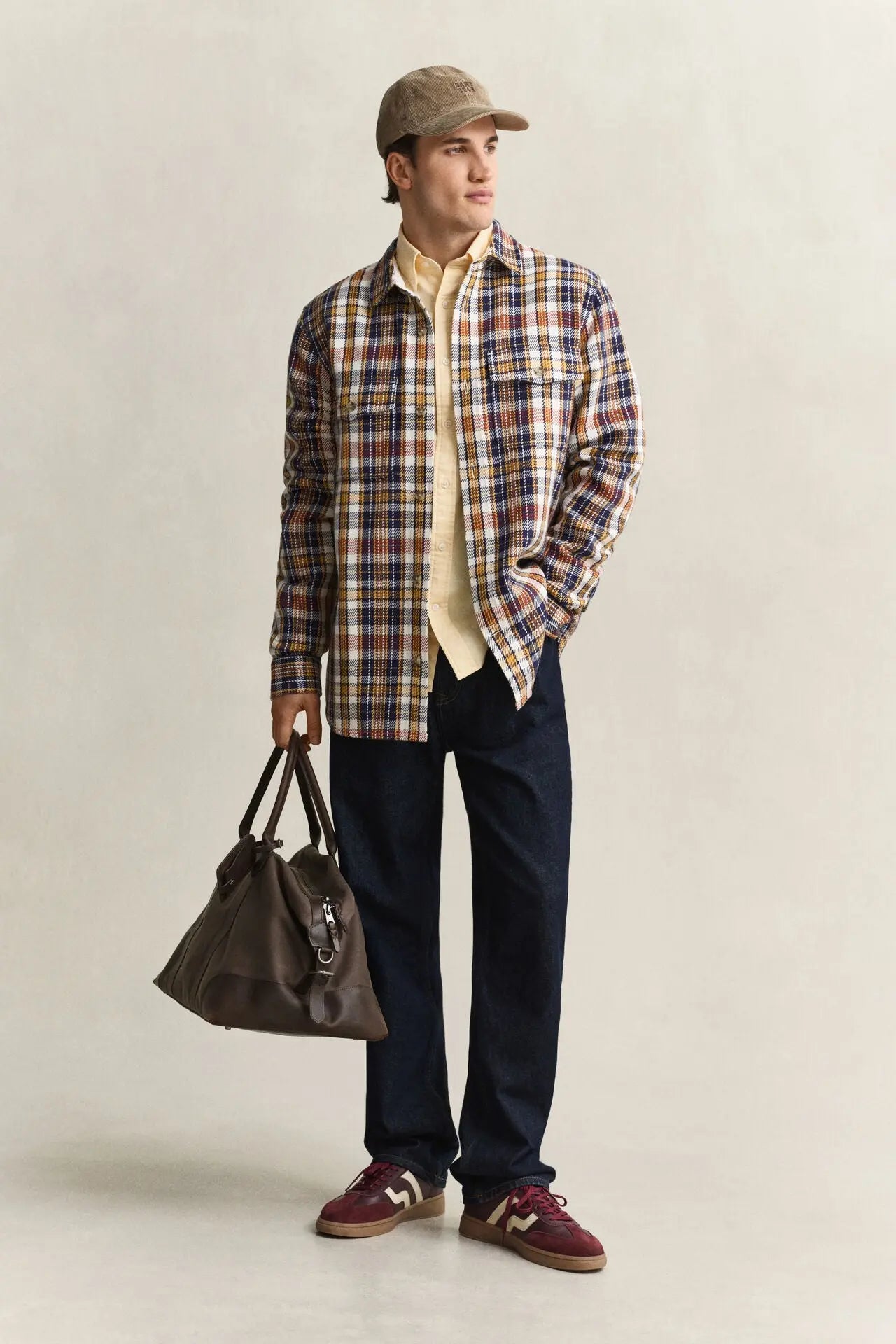 Καρό Twill Overshirt GANT