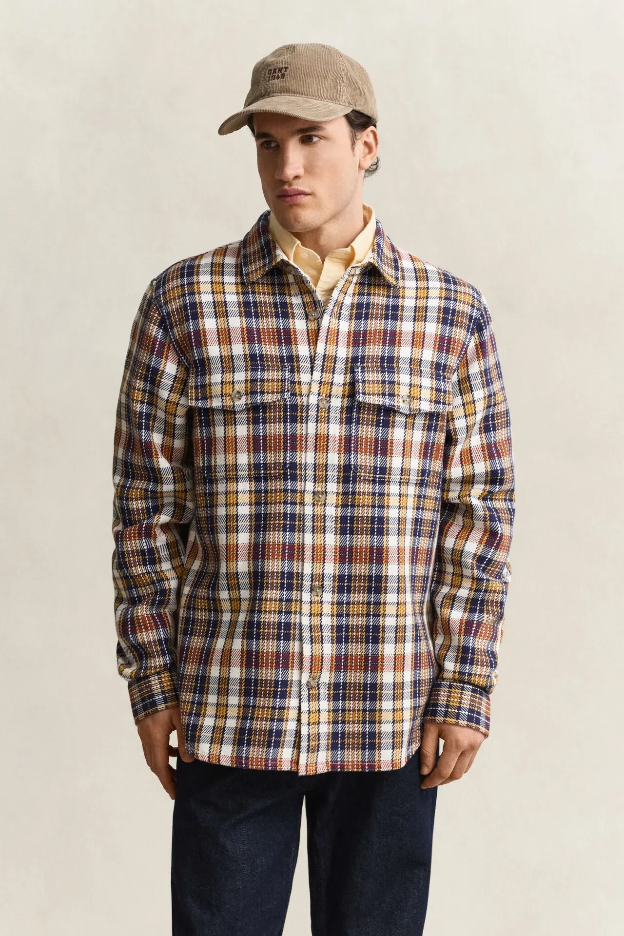 Καρό Twill Overshirt GANT