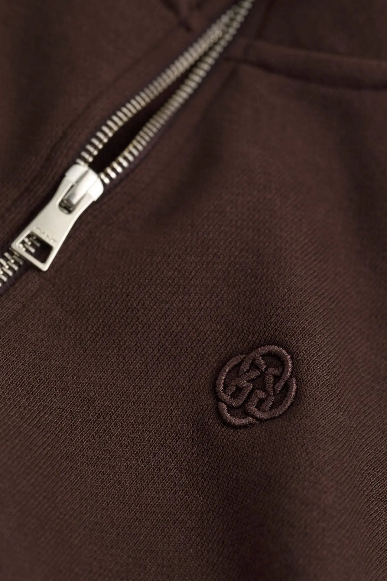 Κεντημένο Φούτερ Charm Half-Zip
