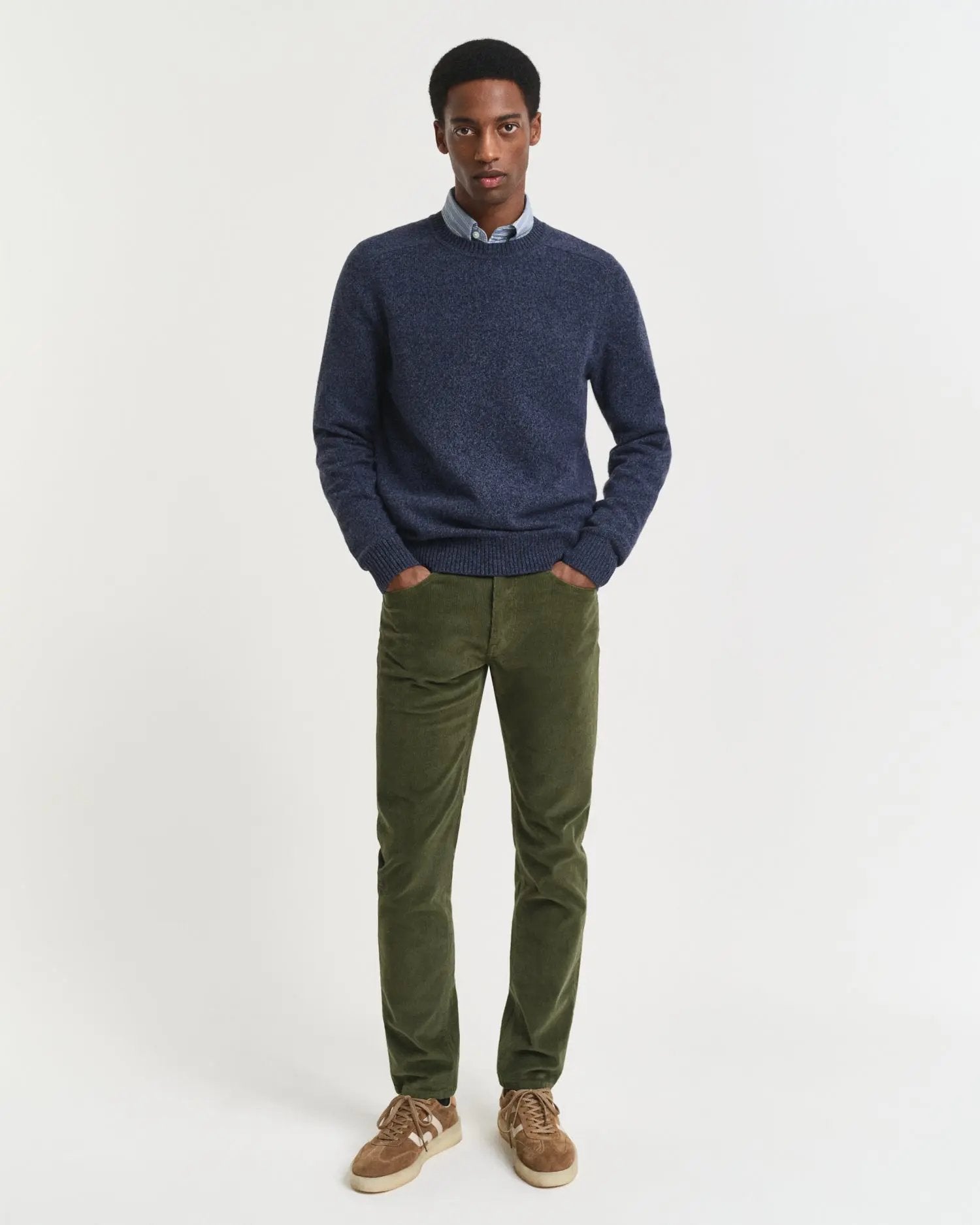 Κοτλέ Τζιν Παντελόνι Σε Στενή Γραμμή & Άνετο Stretch GANT