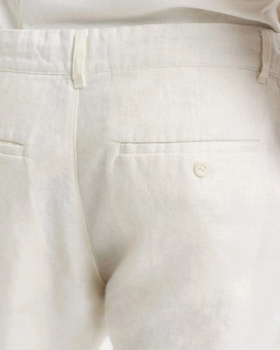 Λινό Παντελόνι Drawstring Σε Χαλαρή Γραμμή GANT