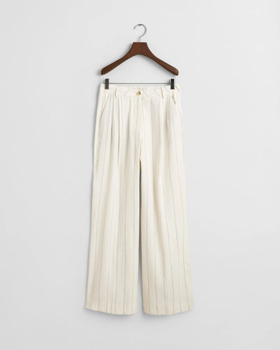 Λινό Παντελόνι Pinstripe GANT