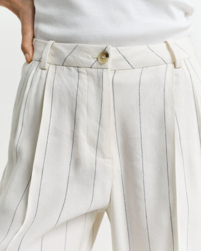 Λινό Παντελόνι Pinstripe GANT