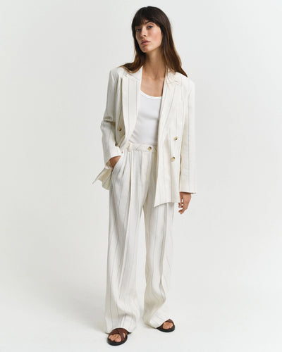 Λινό Παντελόνι Pinstripe GANT