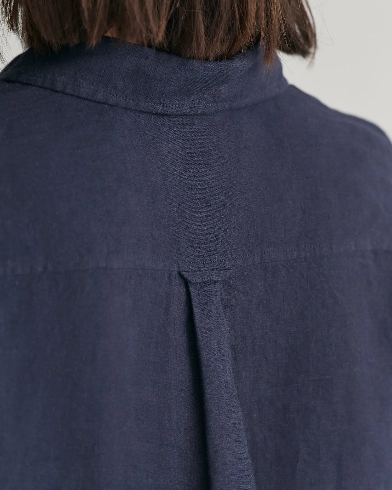 Λινό Πουκάμισο Chambray Σε Κανονική Γραμμή (Outlet)