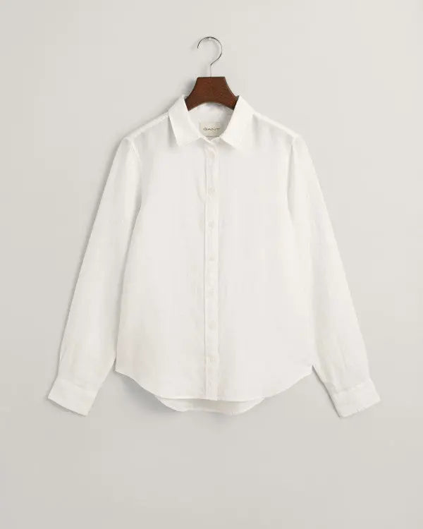 Λινό Πουκάμισο Chambray Σε Κανονική Γραμμή (Outlet) GANT