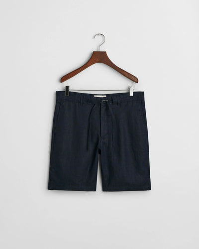 Λινό Σορτς Drawstring Σε Χαλαρή Γραμμή GANT