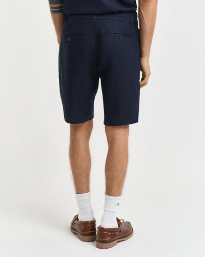 Λινό Σορτς Drawstring Σε Χαλαρή Γραμμή GANT