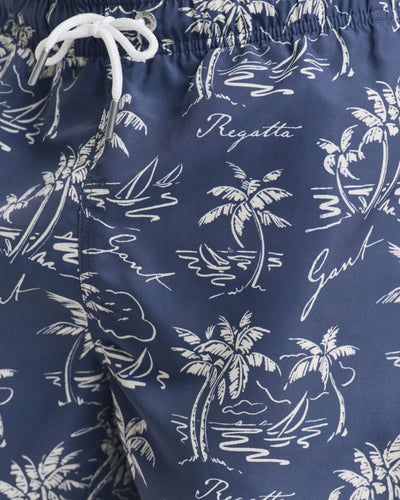 Μαγιό Island Print Σε Κανονική Γραμμή GANT