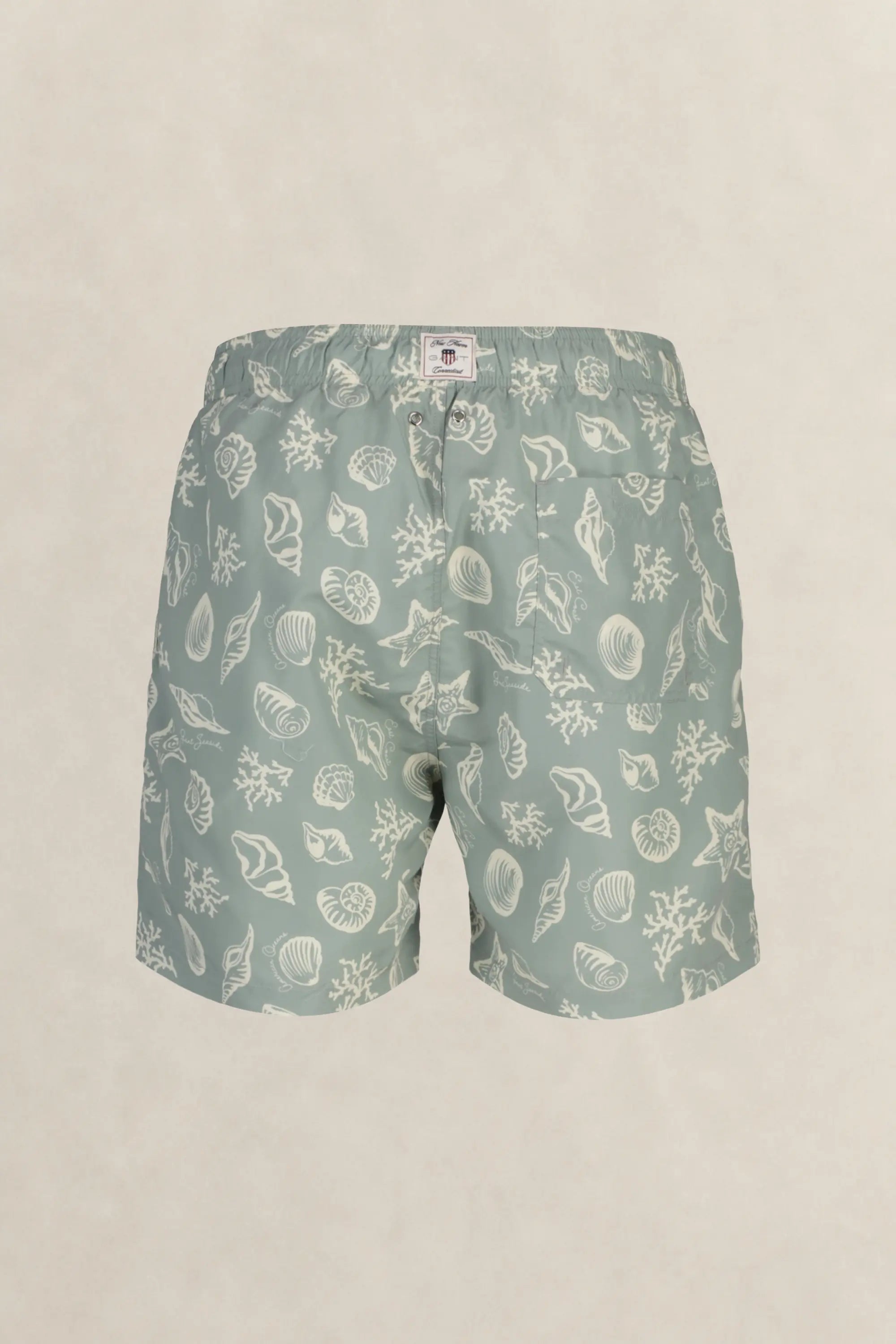 Μαγιό Με Seashell Print Σε Κανονική Γραμμή