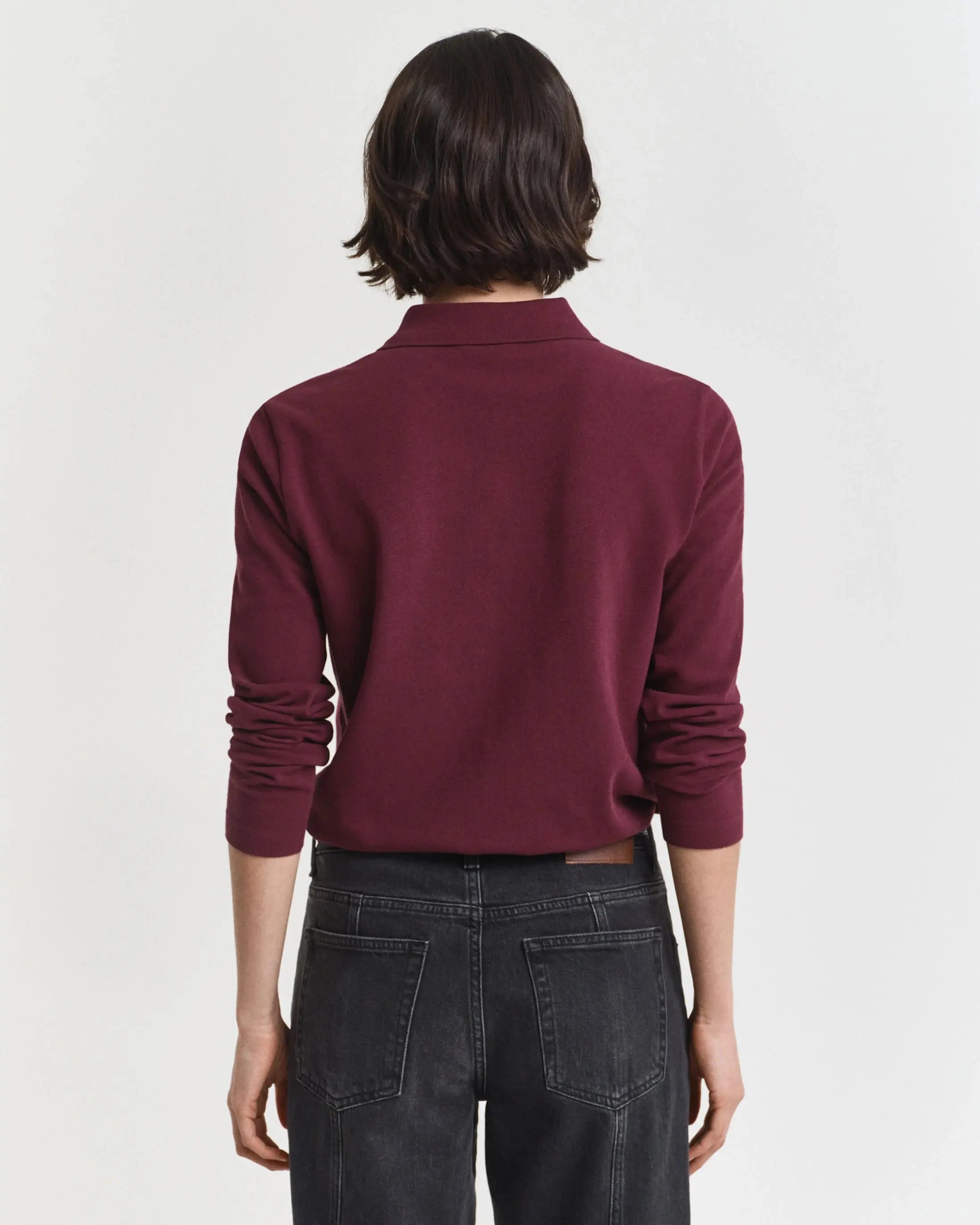 Μακρυμάνικη Μπλούζα Πόλο Πικέ GANT