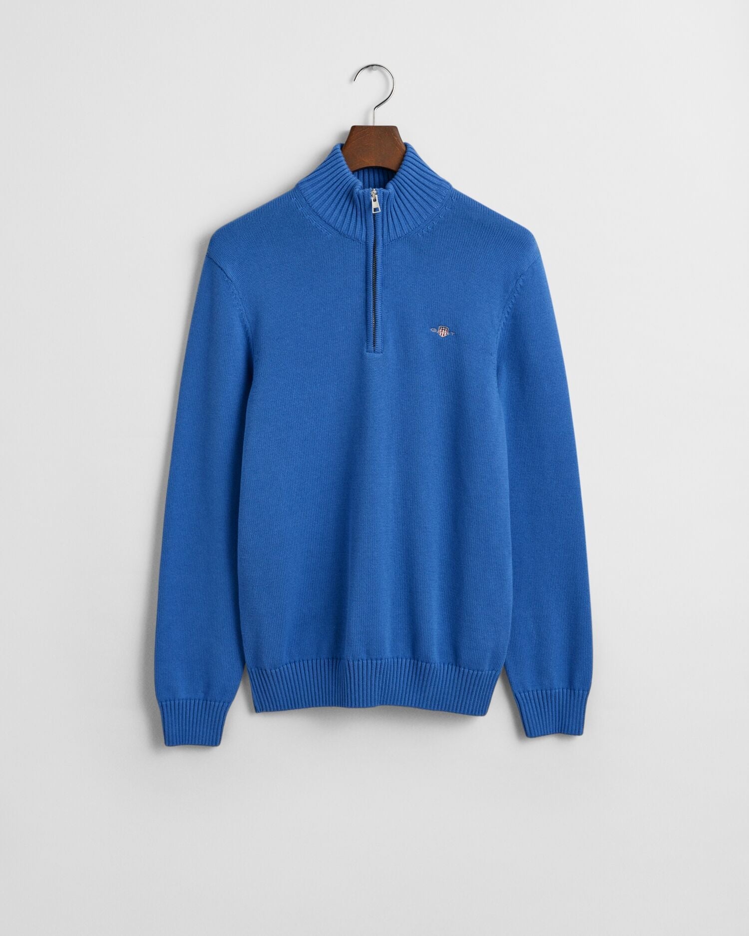 Πουλόβερ Casual Βαμβακερό Half-Zip