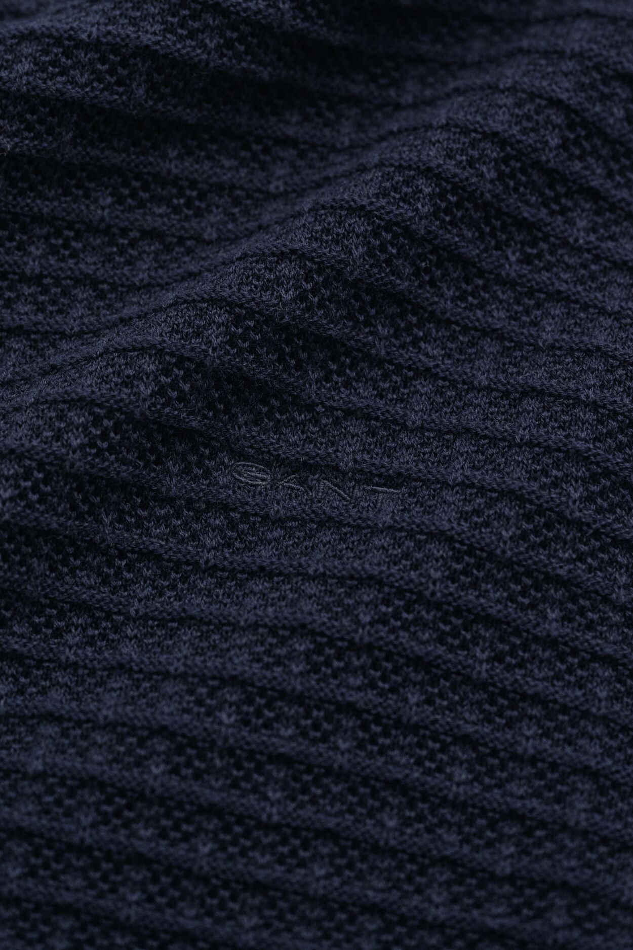 Πουλόβερ Textured Mε Στρογγυλή Λαιμόκοψη