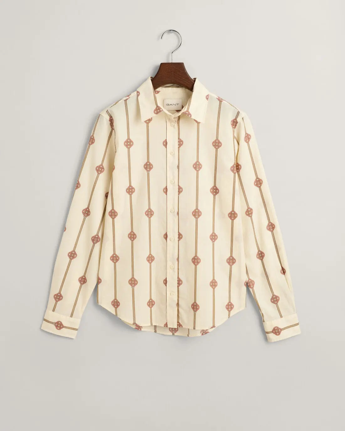 Πουκάμισο Βαμβακερό Με Μοτίβο Monogram (Outlet) GANT