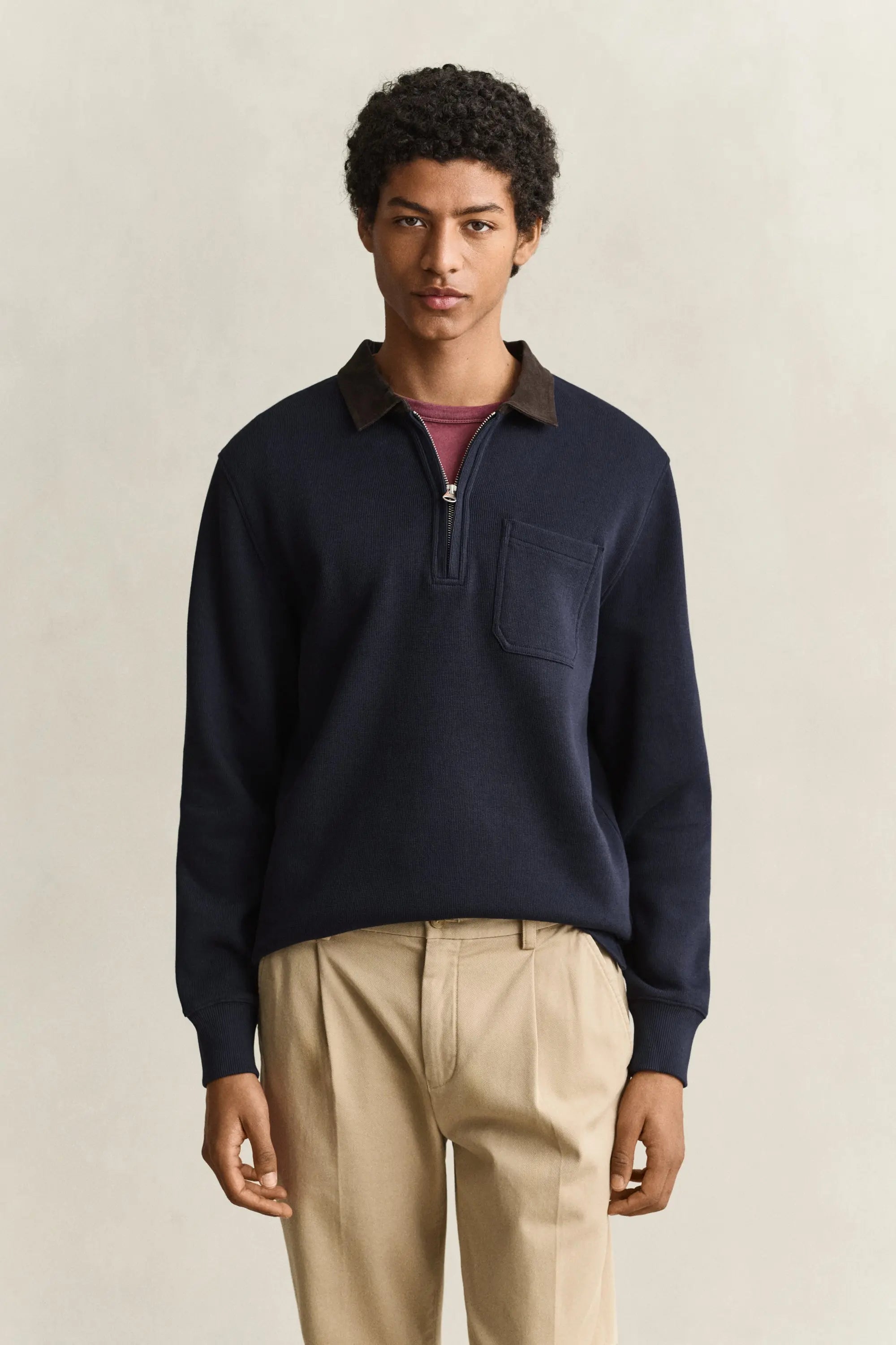 Μπλούζα Heavy Rugger Half Zip