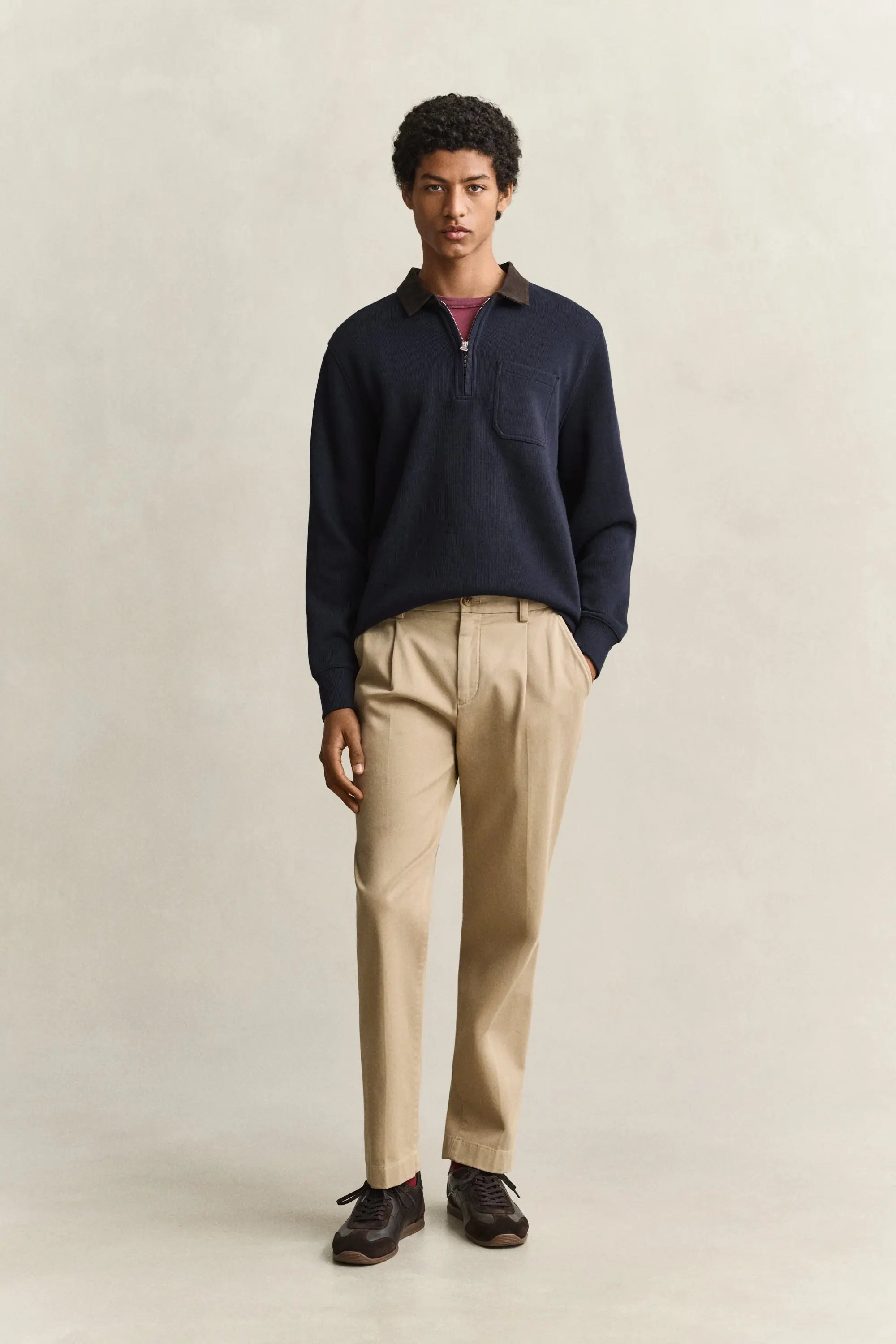 Μπλούζα Heavy Rugger Half Zip