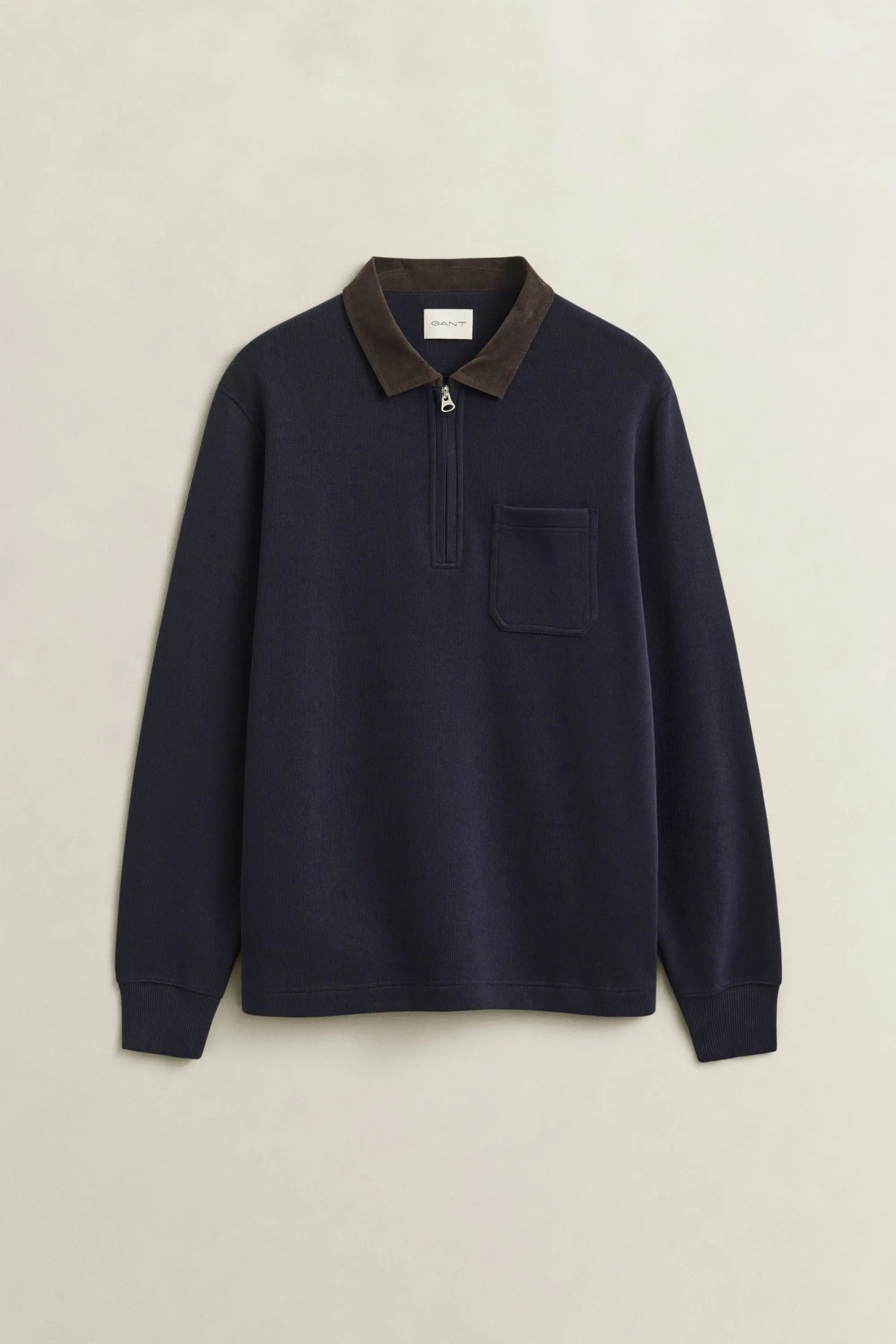 Μπλούζα Heavy Rugger Half Zip GANT