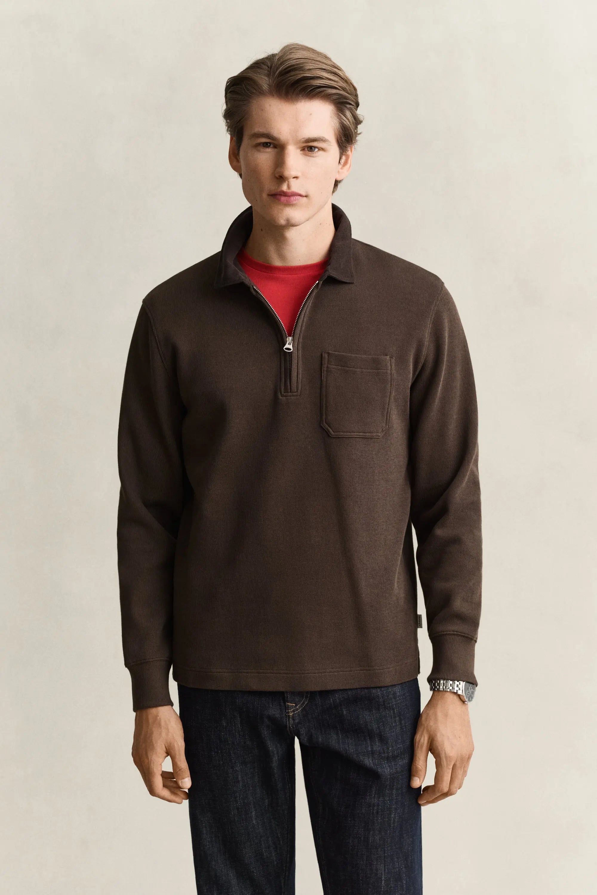 Μπλούζα Heavy Rugger Half Zip