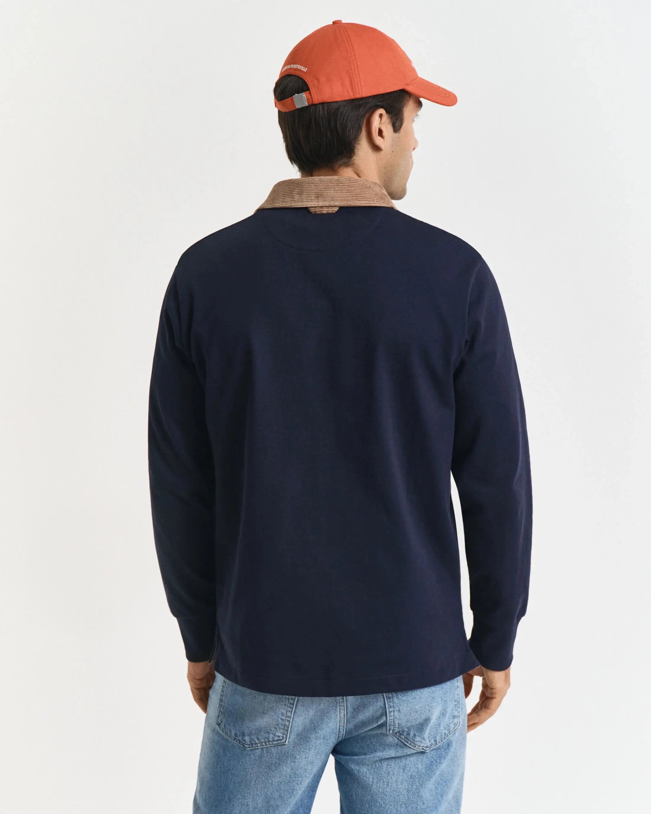 Μπλούζα Heavy Rugger Με Κοτλέ Γιακά GANT