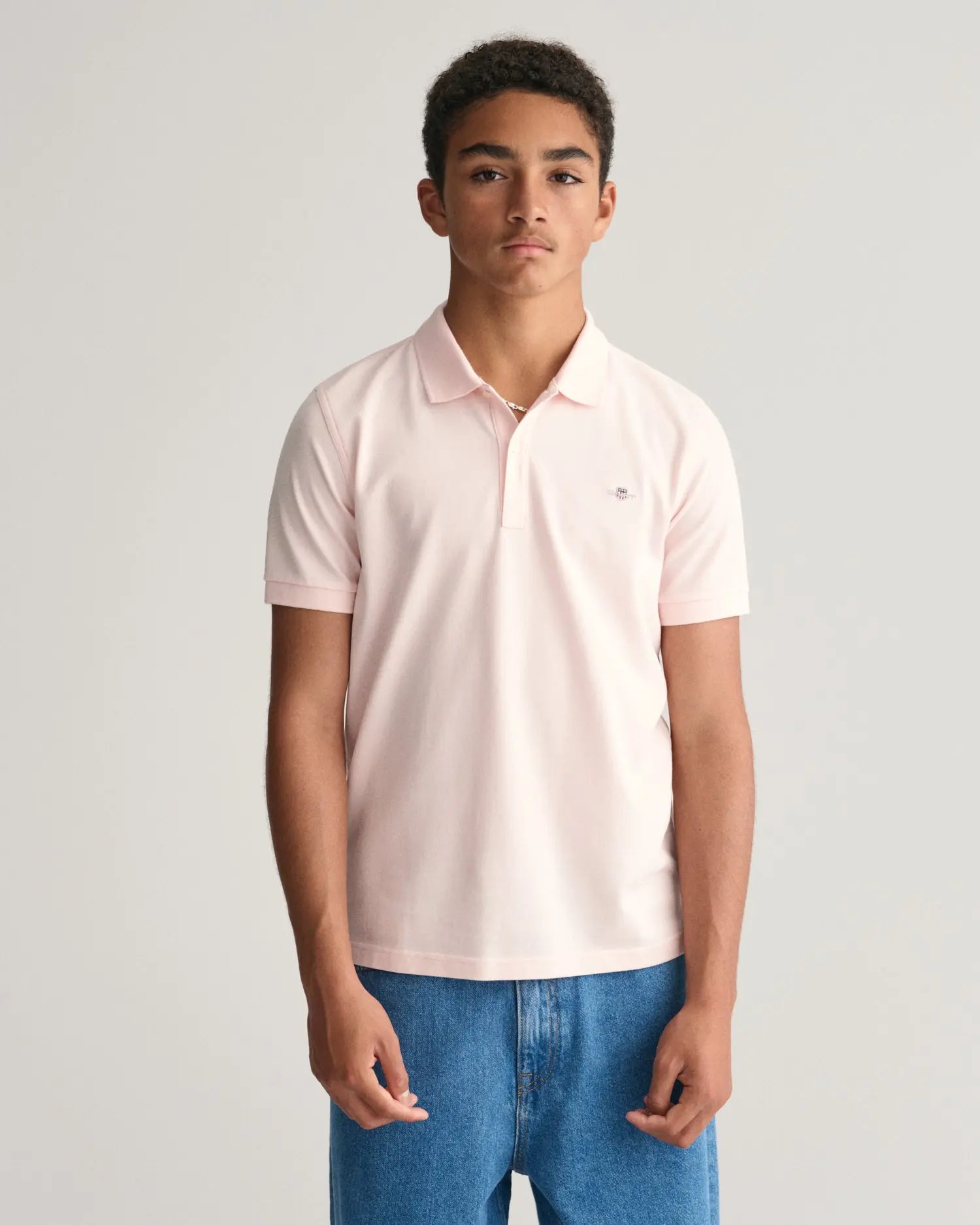 Μπλούζα Πικέ Πόλο Shield Για Έφηβους GANT