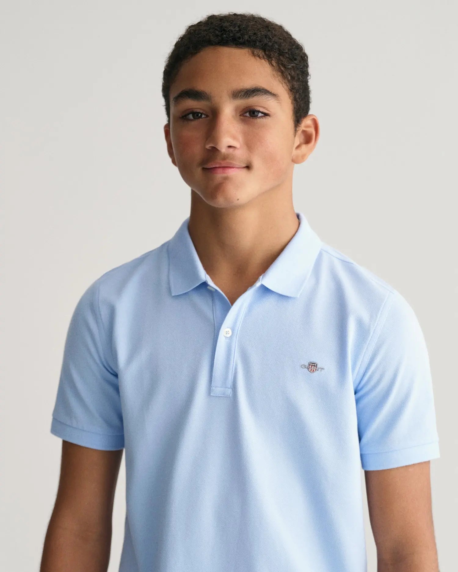 Μπλούζα Πικέ Πόλο Shield Για Έφηβους GANT