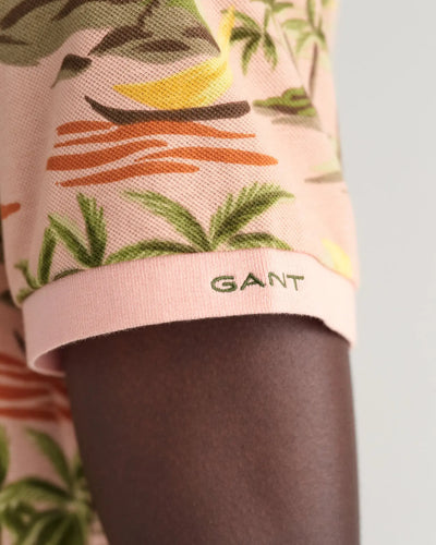 Μπλούζα Πόλο Με Μοτίβο Hawaiian (Outlet) GANT