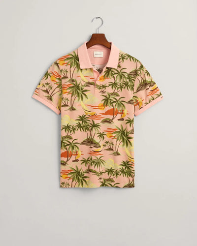 Μπλούζα Πόλο Με Μοτίβο Hawaiian (Outlet) GANT