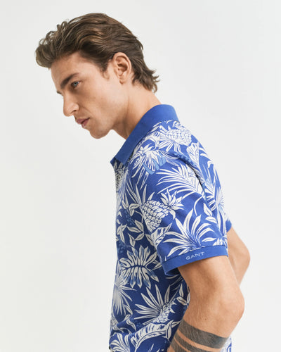 Μπλούζα Πόλο Με Μοτίβο Tropical GANT