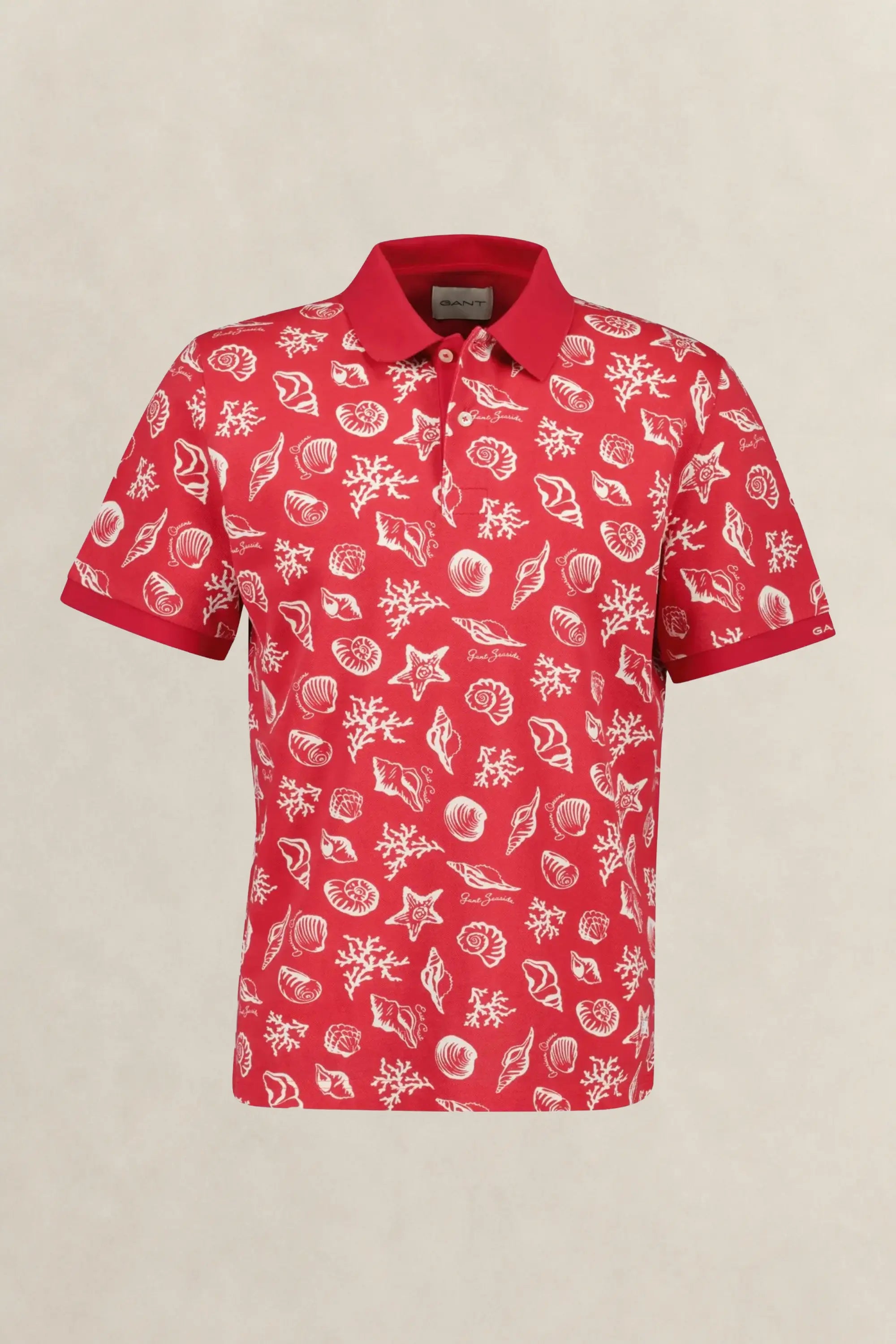 Μπλούζα Πόλο Με Seashell Print GANT