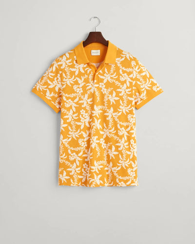 Μπλούζα Πόλο Πικέ Με Μοτίβο Palm Lei (Outlet) GANT