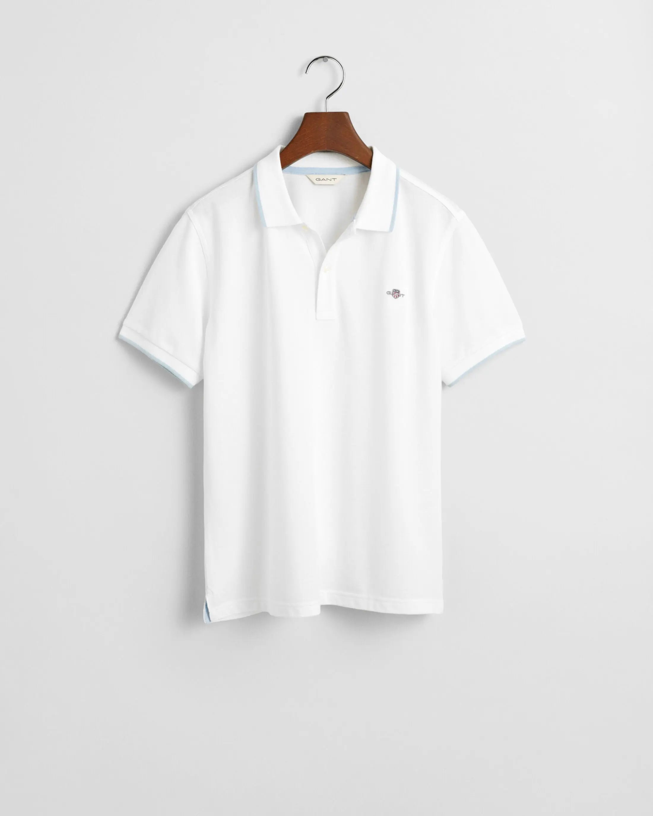 Μπλούζα Πόλο Πικέ Με Ρίγα Σε Αντίθεση Για Εφήβους GANT