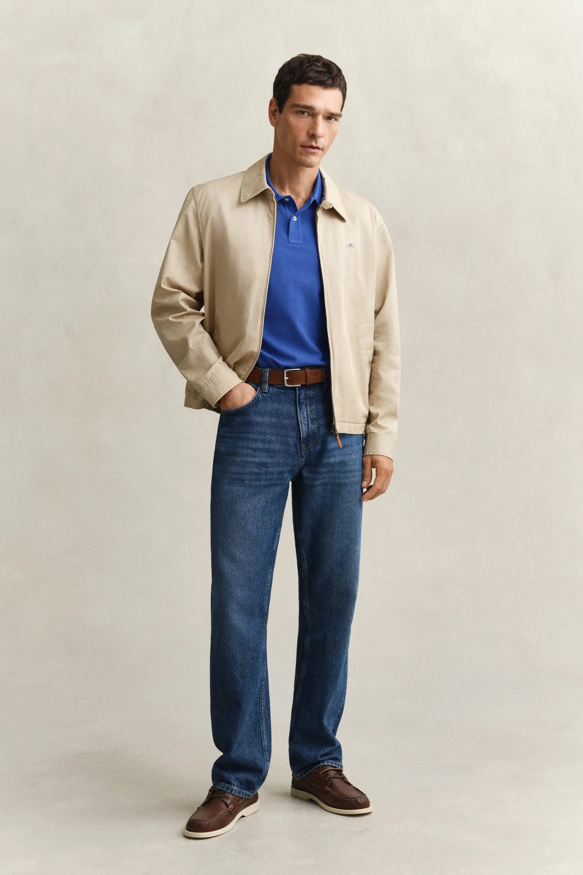 Μπλούζα Πόλο Πικέ Shield Σε Κανονική Γραμμή GANT