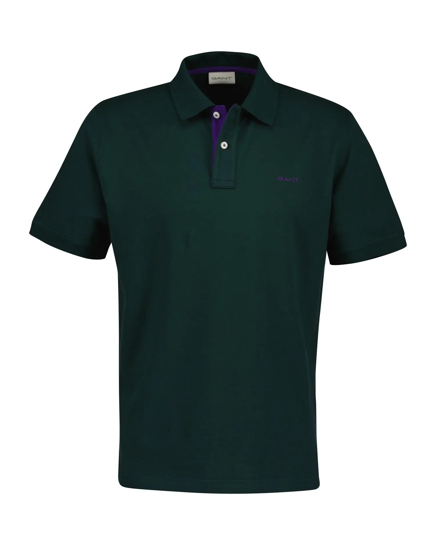 Μπλούζα Πόλο Piqué Με Χρωματική Αντίθεση GANT