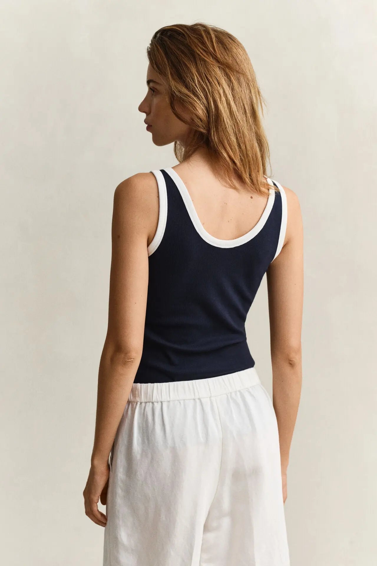 Μπλούζα Tank Top Ριμπ GANT
