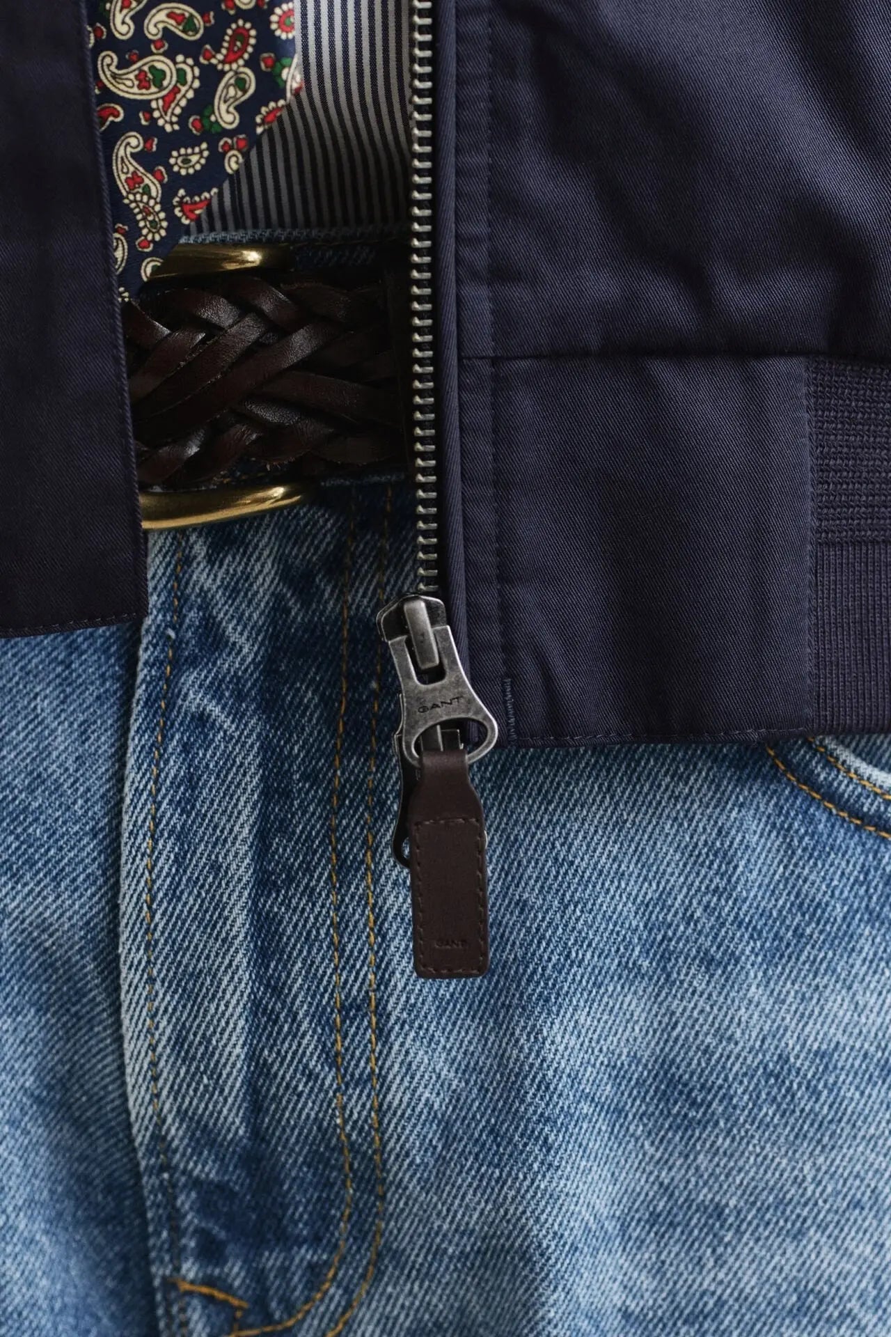 Μπουφάν Harrington Από Μείγμα Βαμβακιού GANT