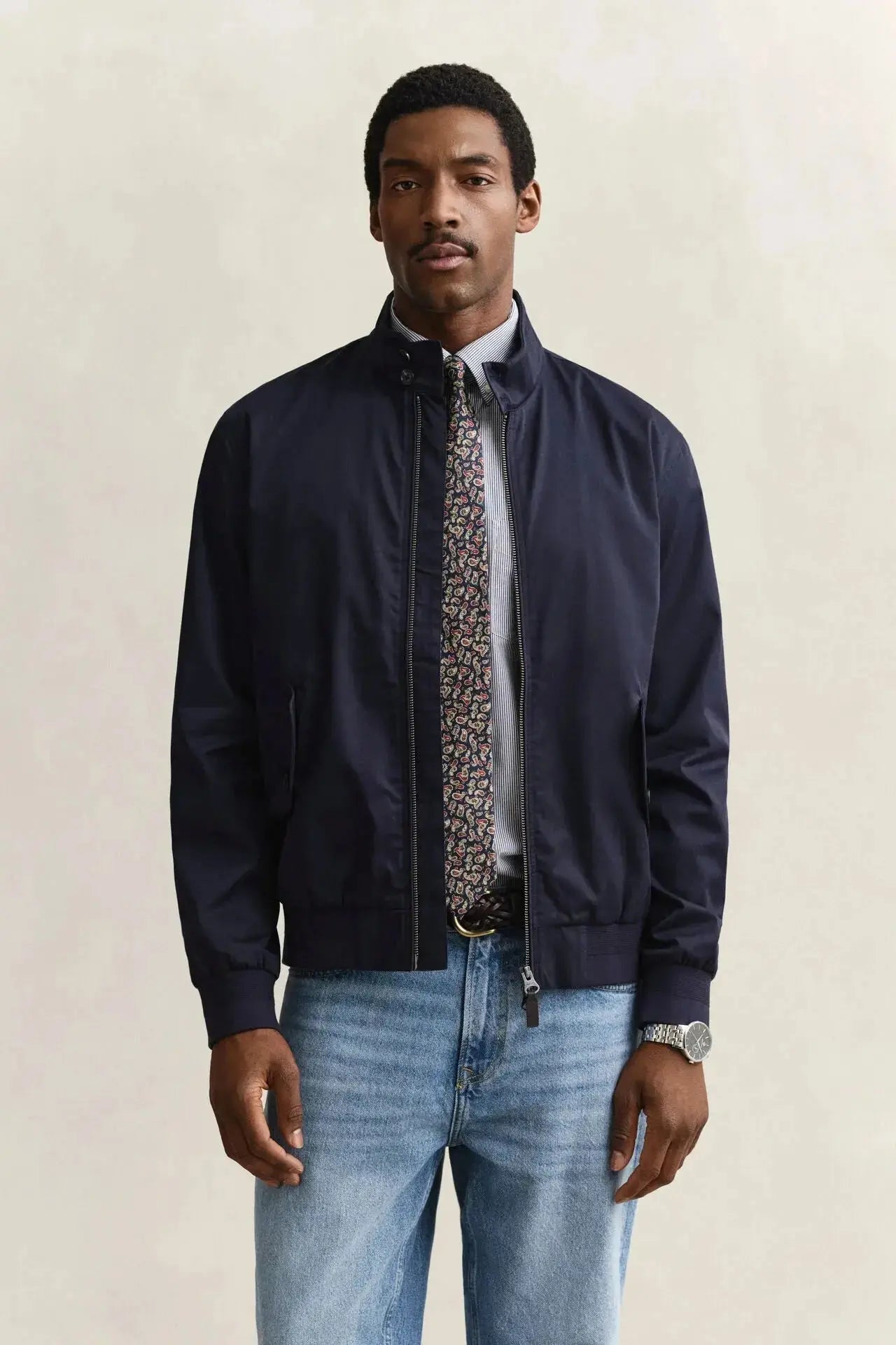 Μπουφάν Harrington Από Μείγμα Βαμβακιού GANT