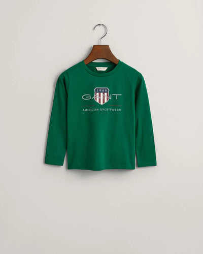 Παιδικό T-Shirt Μακρυμάνικο Archive Shield GANT