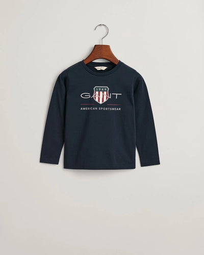 Παιδικό T-Shirt Μακρυμάνικο Archive Shield GANT