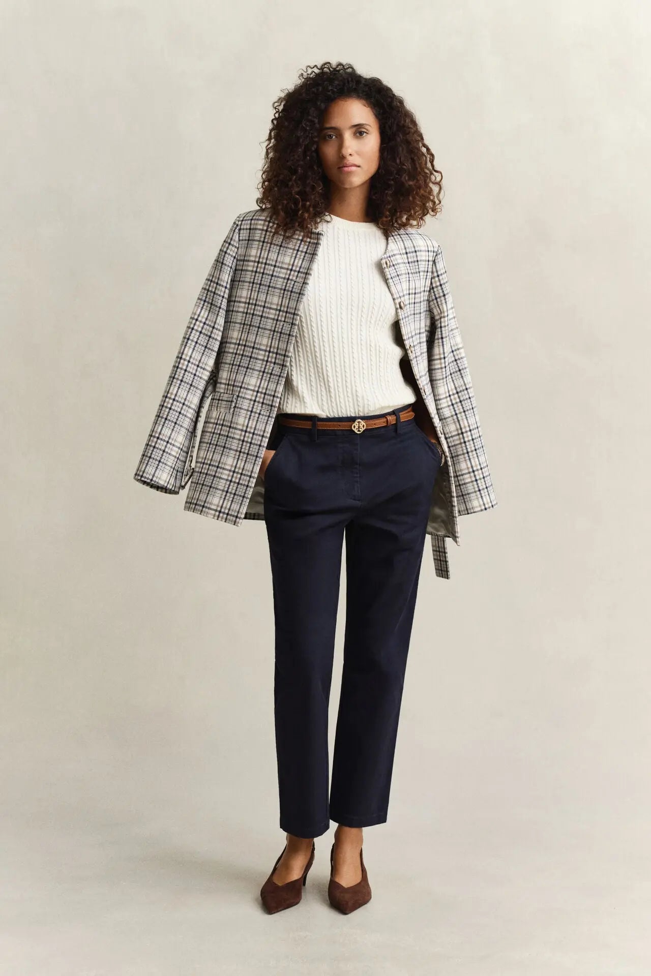 Παντελόνι Chinos Σε Στενή Γραμμή