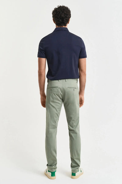 Παντελόνι Chinos Tech Prep™ Σε Στενή Γραμμή (34) GANT