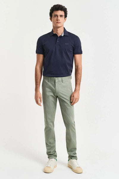 Παντελόνι Chinos Tech Prep™ Σε Στενή Γραμμή (34) GANT