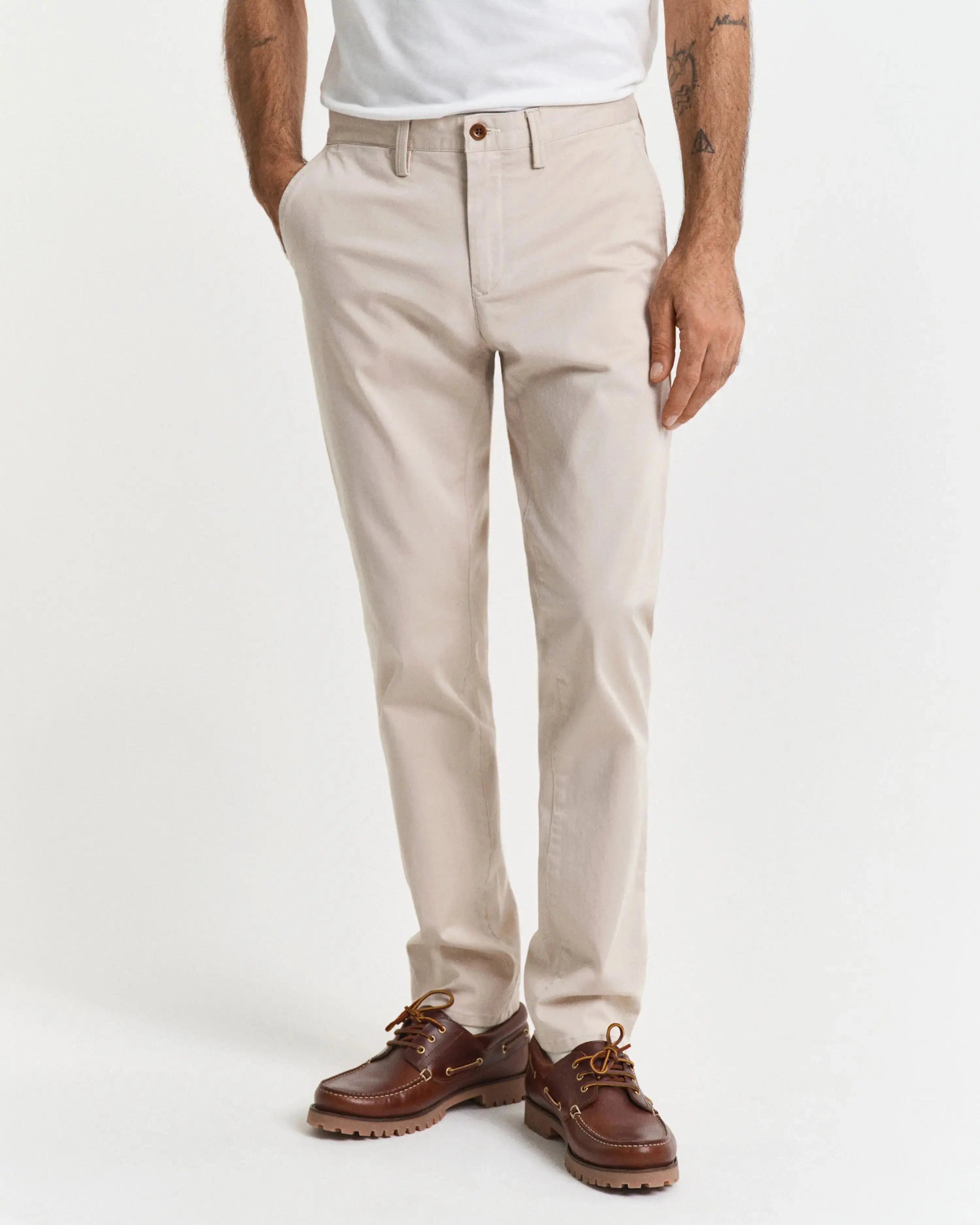 Παντελόνι Chinos Twill Σε Στενή Γραμμή (L34) GANT