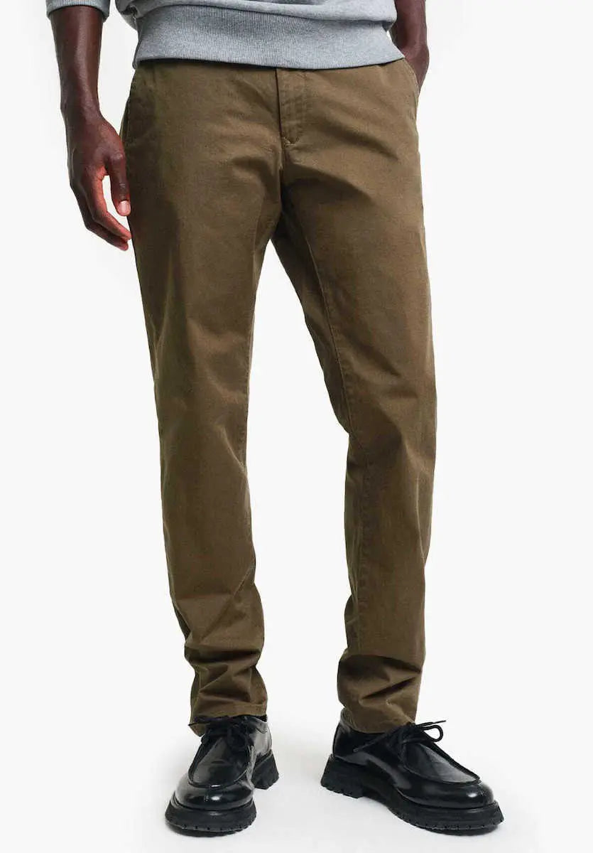 Παντελόνι Chinos Twill Σε Στενή Γραμμή (L34) GANT