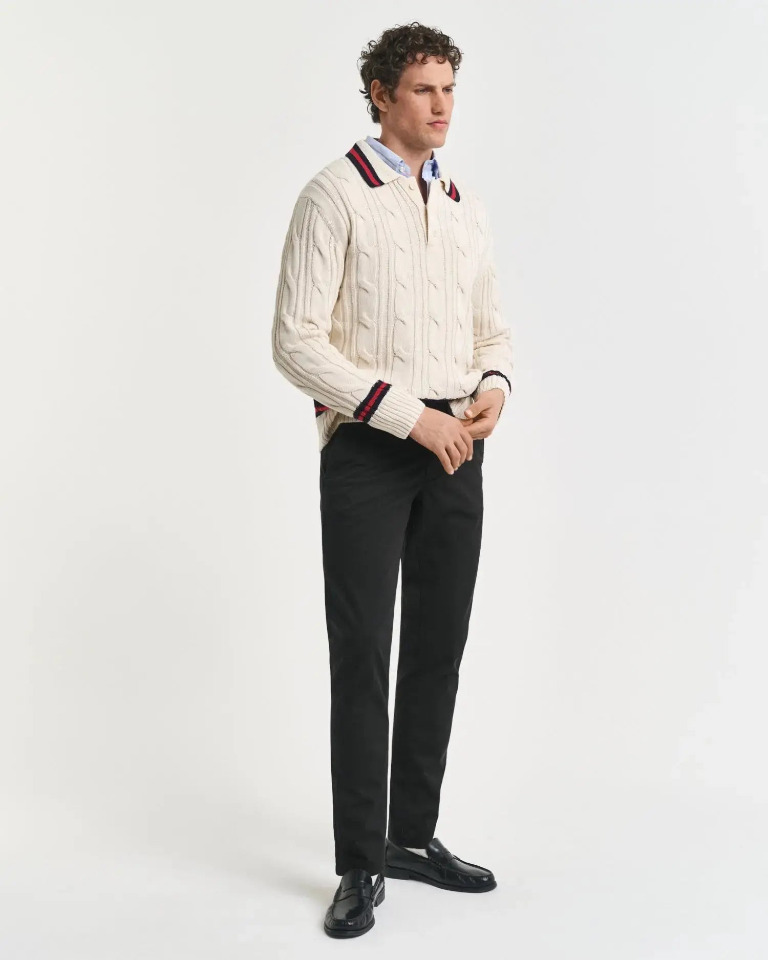 Παντελόνι Chinos Twill Σε Στενή Γραμμή (L34)
